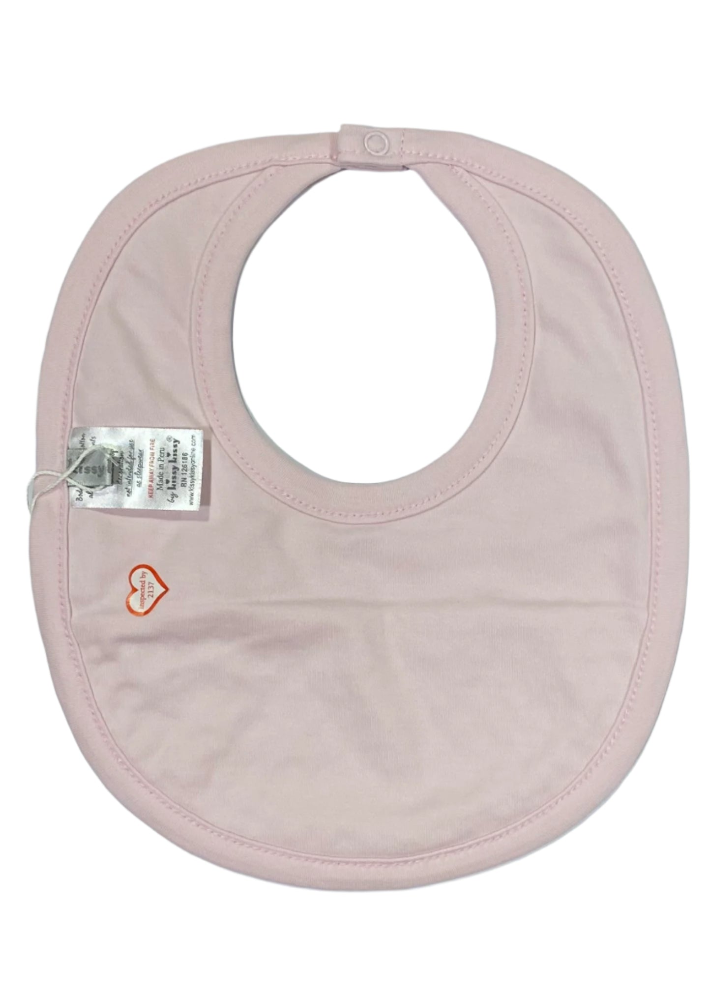 Pink Crochet Bib