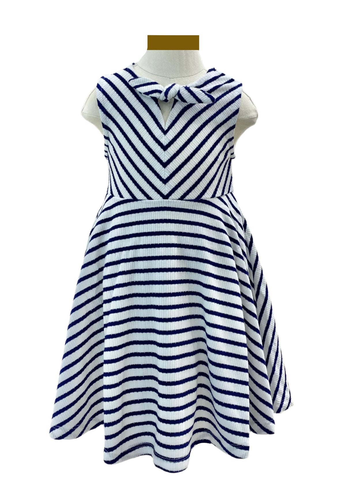 Diagonal Stripe Dress