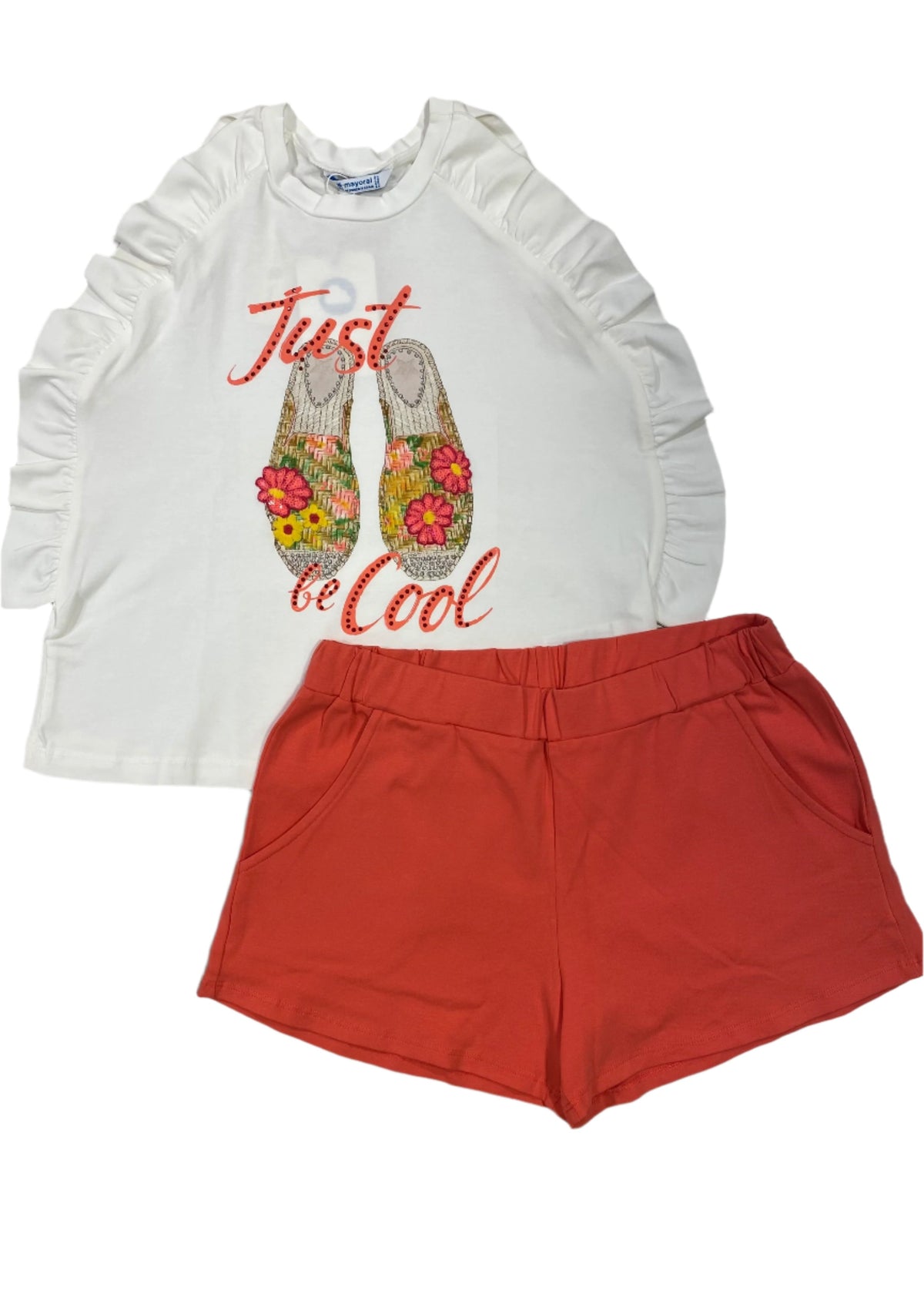 'Just be Cool' Top and Short Set