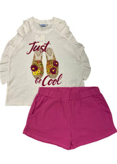 'Just be Cool' Top and Short Set