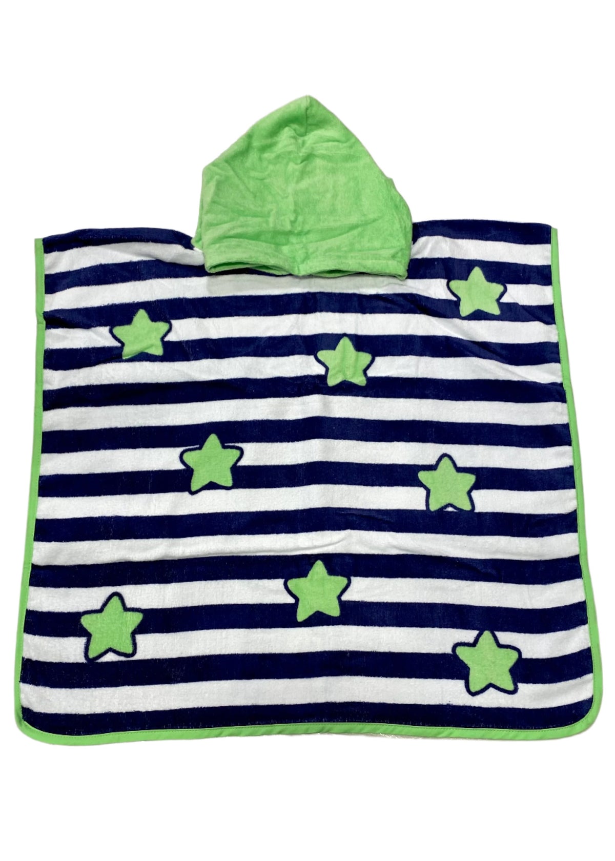 Stars Stripe Pattern Hooded Towel