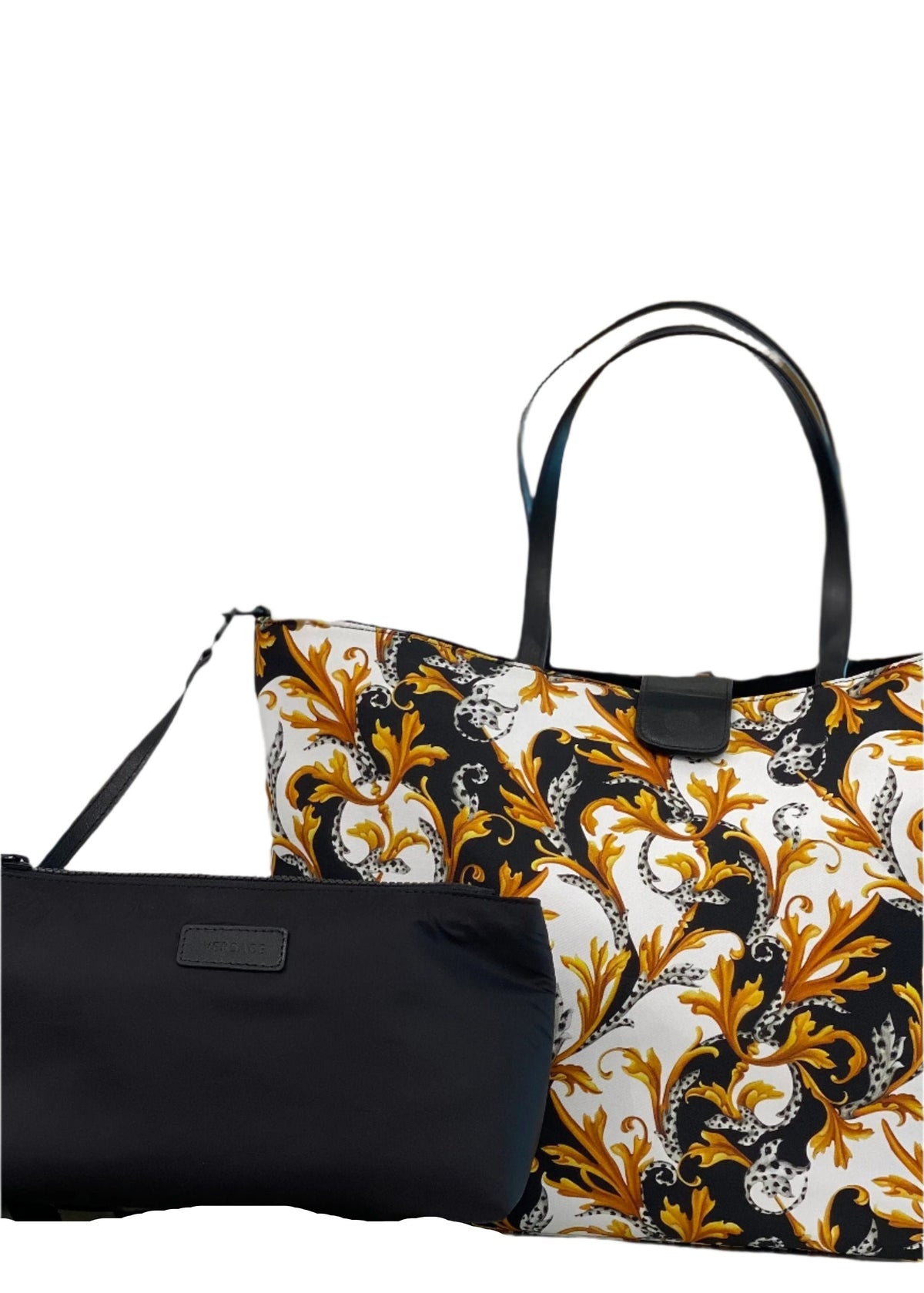 Baroque Frenzy Reversible Diaper Bag