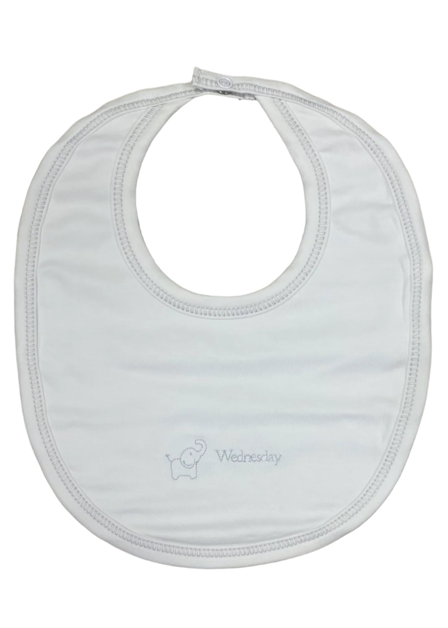 Set of Days of the Week Baby Boy Bib