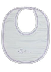 Set of Days of the Week Baby Girl Bib