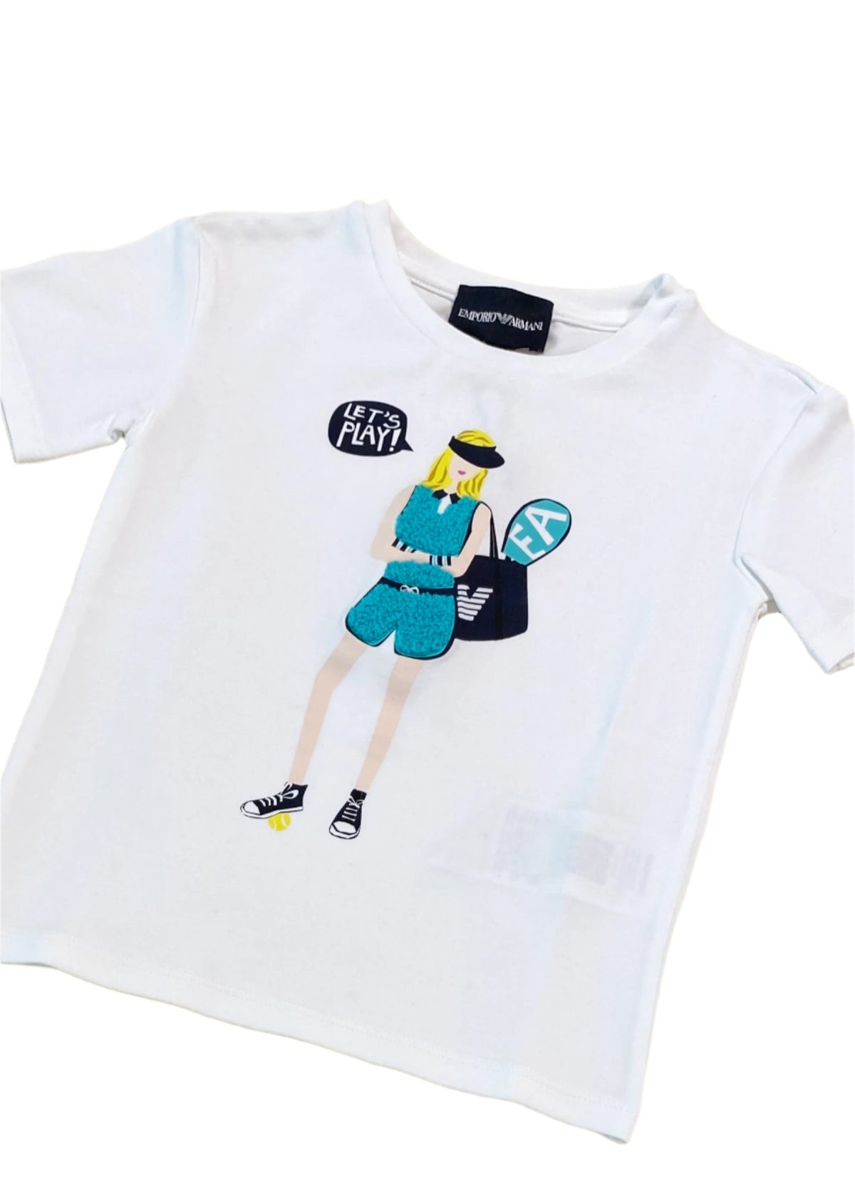 Tennis Outfit Let's Play Design T-Shirt