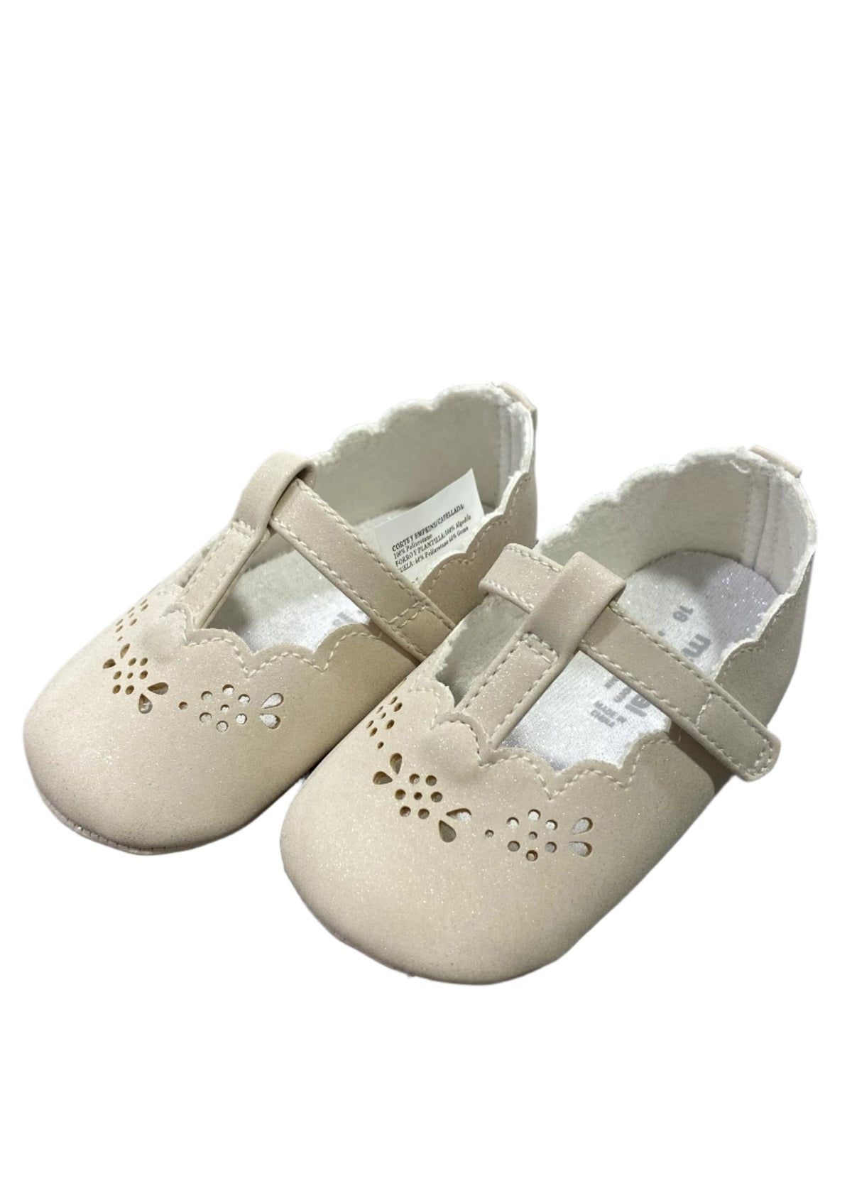 Shimmering Newborn Baby Shoes