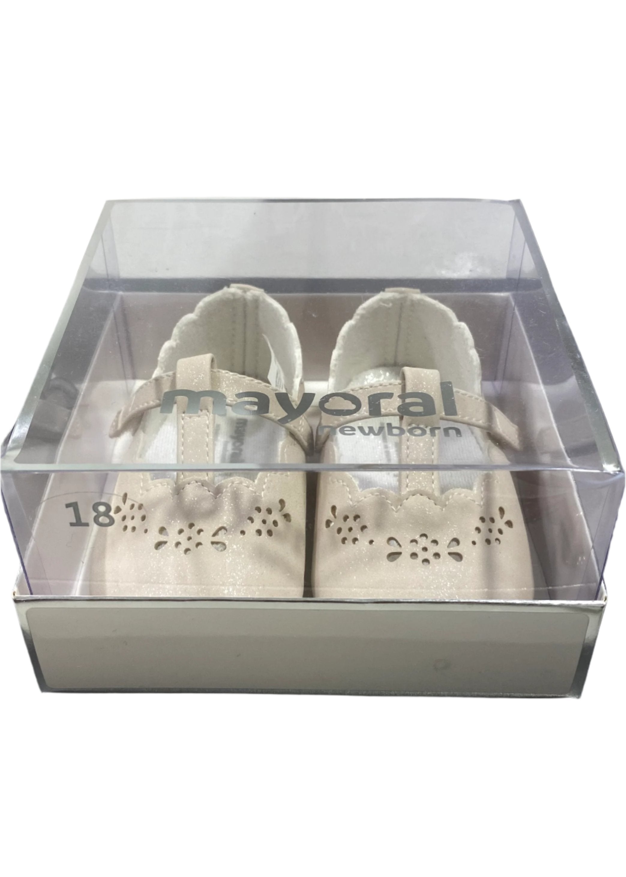 Shimmering Newborn Baby Shoes