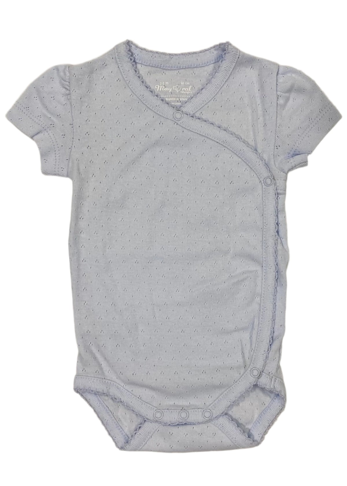 Blue Micro Holes Overlap Blue Bodyvest