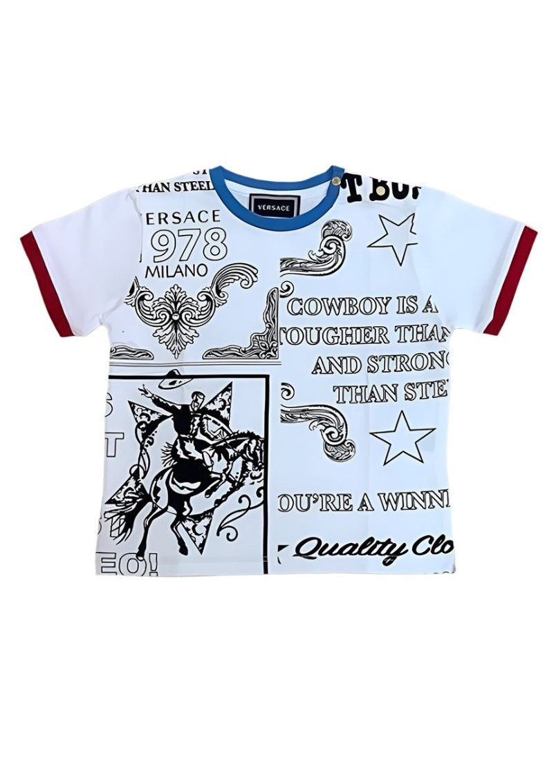 VERSACE 1978 MILANO' Cowboy T-Shirt