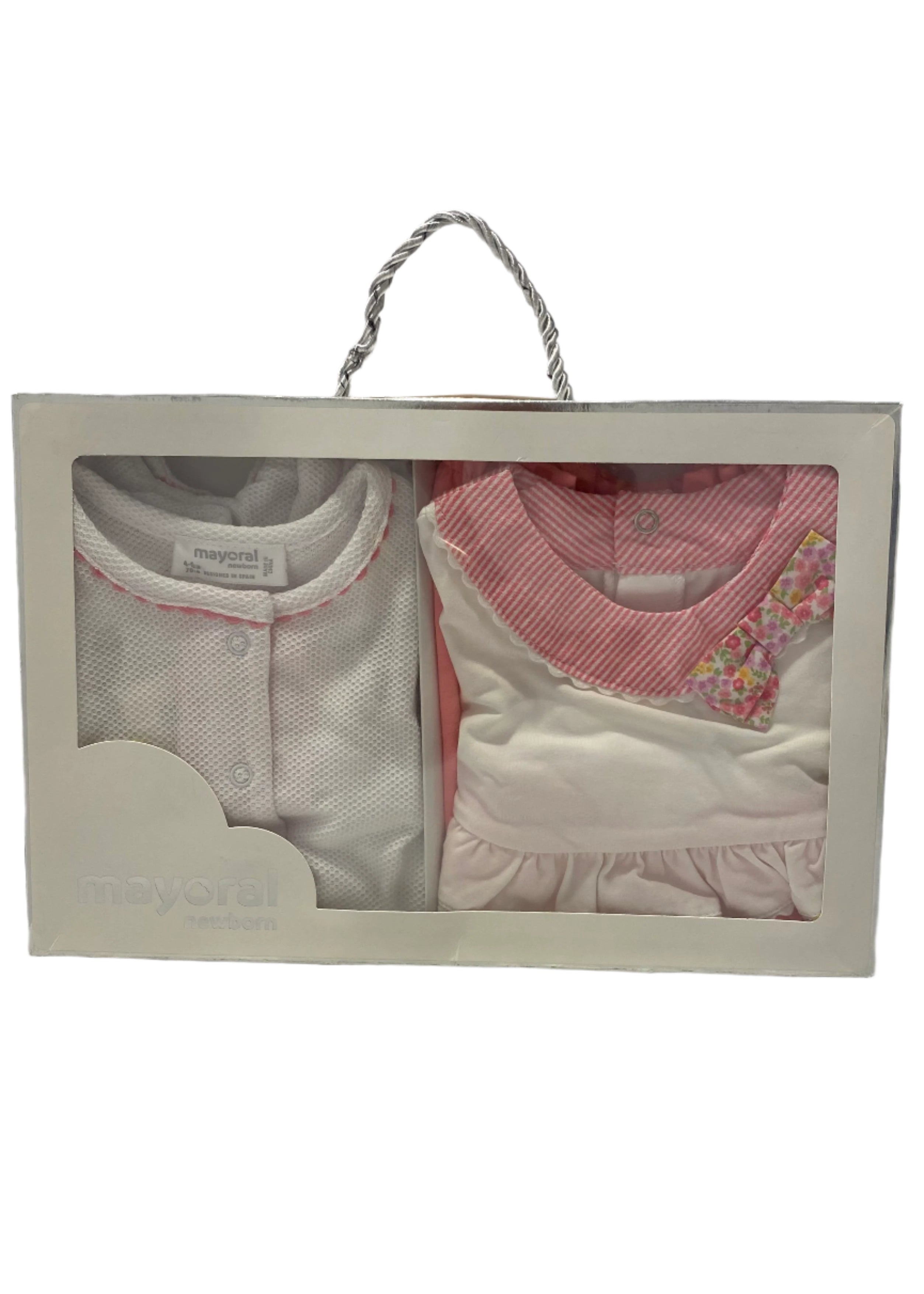 White Candy Heart and Ribbon Shortie