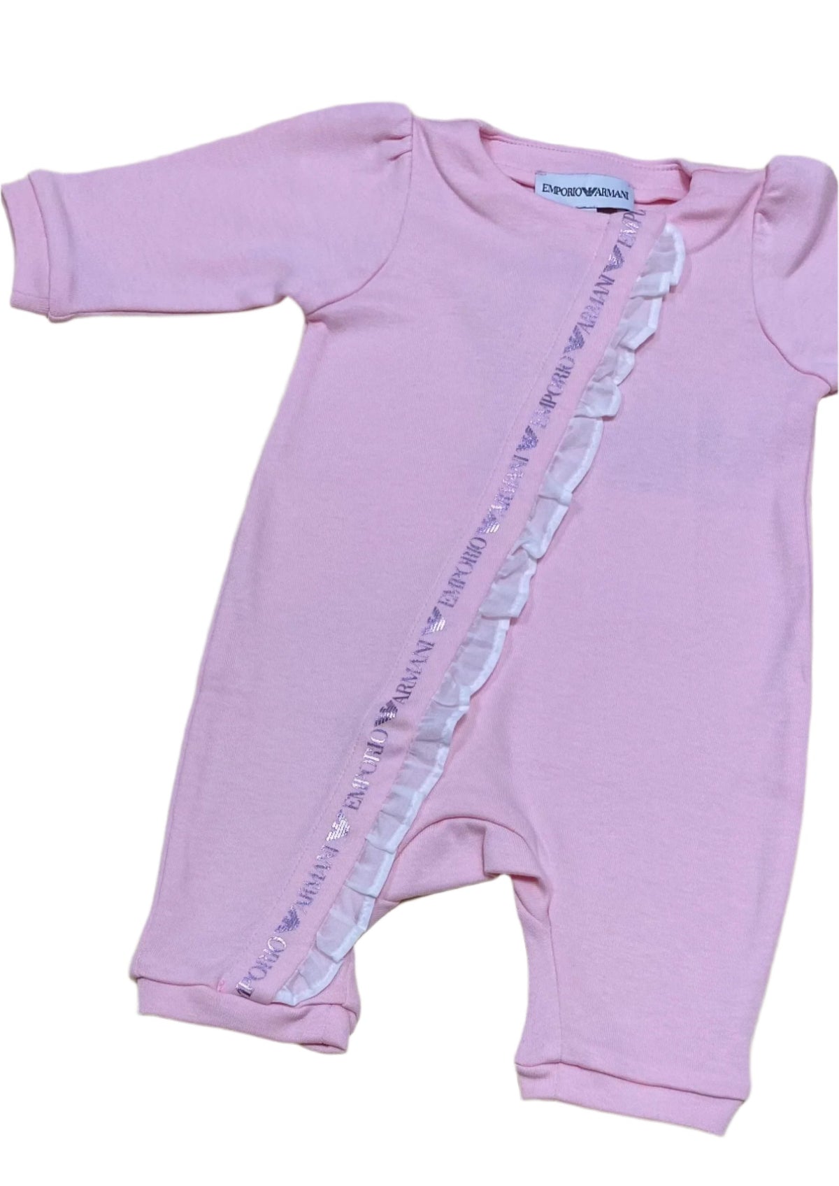 Sideways Open with Ruffle Romper Suit