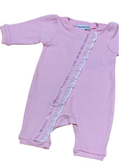 Sideways Open with Ruffle Romper Suit