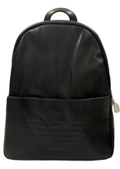 Black Leather Backpack