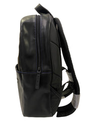 Black Leather Backpack