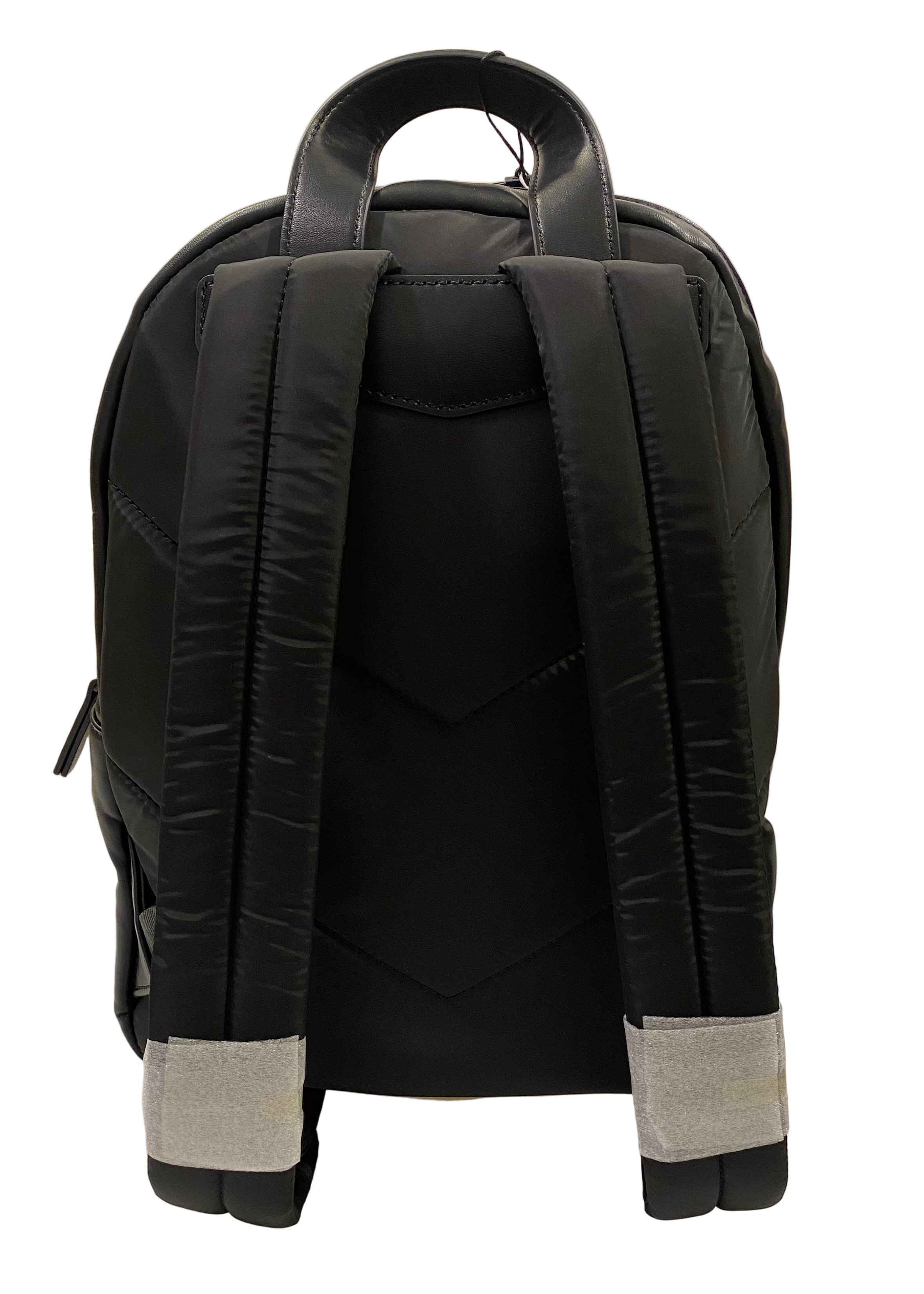Black Leather Backpack