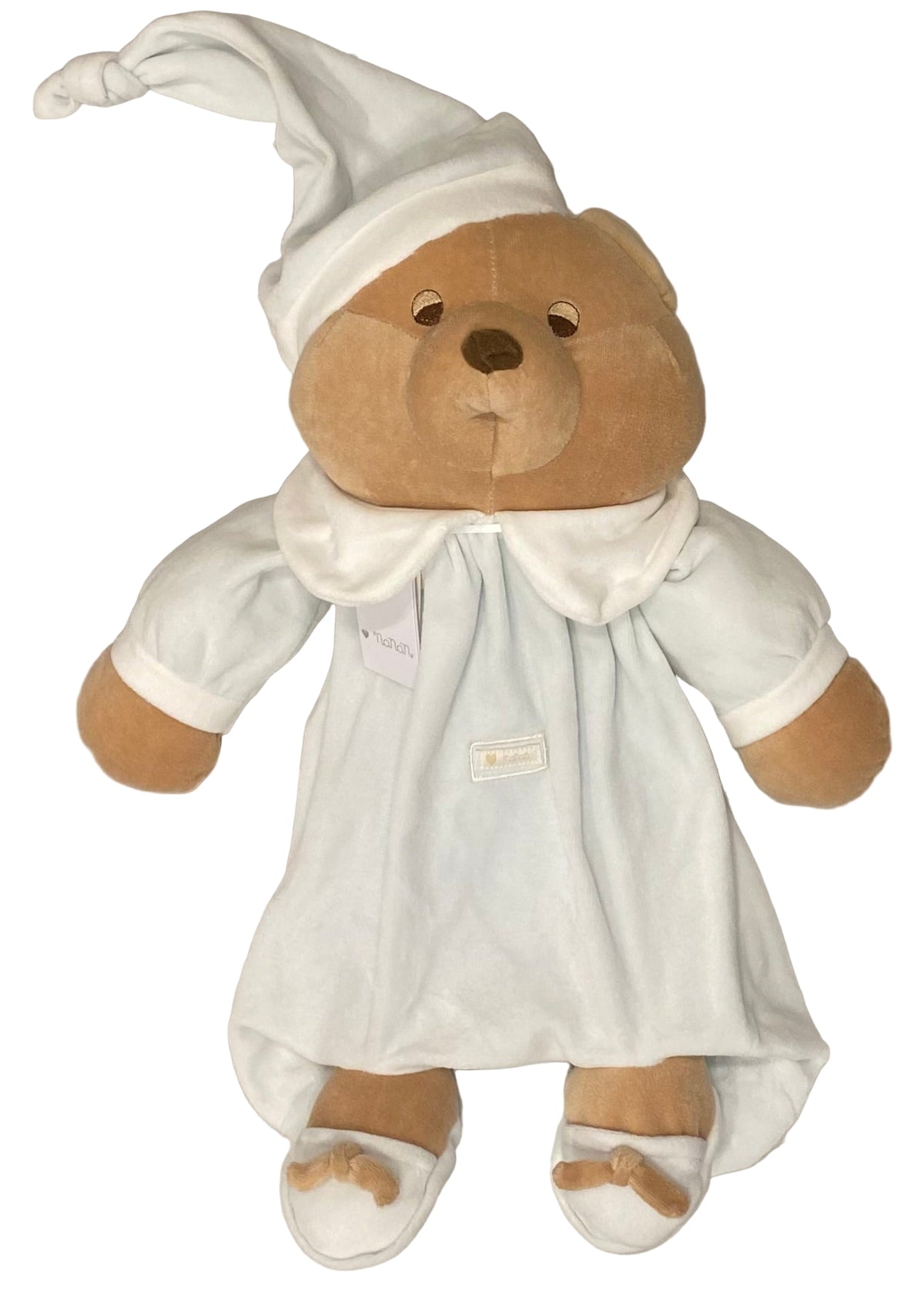 Nanan White Bear Pyjamas Holder