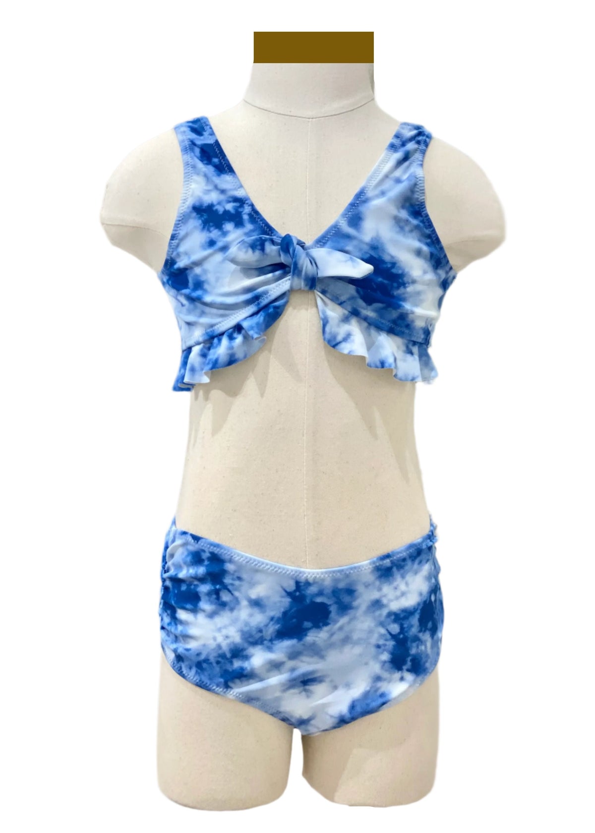 Dye Print Two-Piece Bikini Swimsuit