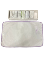 White Multi Embroidered Set of 7 Placemat