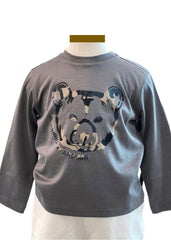 'Emporio Armani' Bear Design Long Sleeve T-Shirt