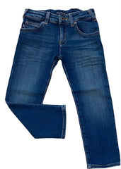 Denim Blue Five Pockets Pants