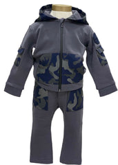 Camouflage Pattern Tracksuit Set