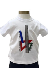 Rulers Print Cotton T-Shirt