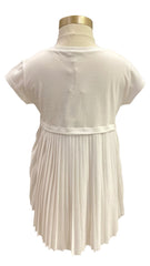 White Black Gold Walkway Knickers Short Sleeve T-Shirt