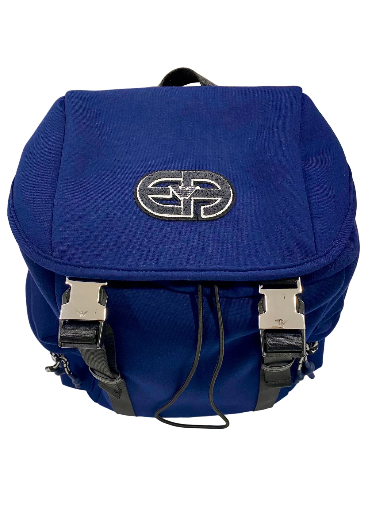 Blue 'EA' Buckle Backpack