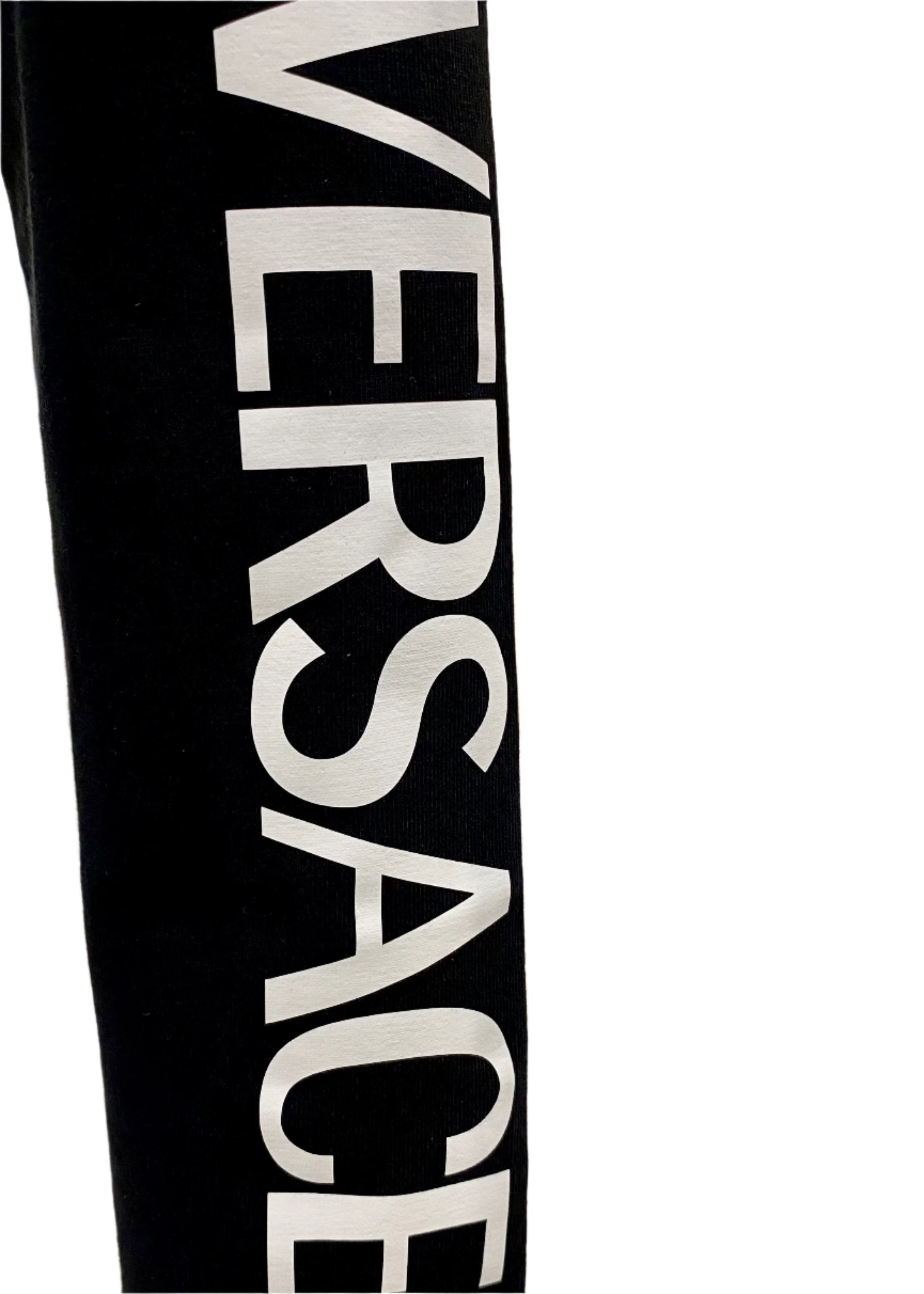 Black 'VERSACE' Leggings