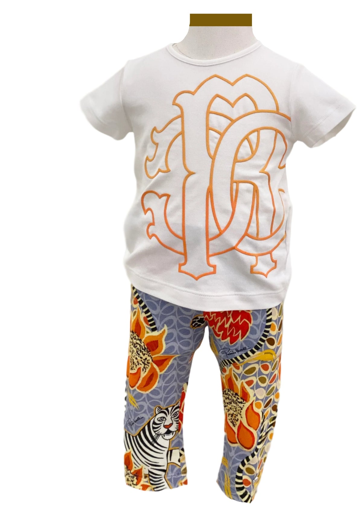 RC Rubber Print Top and Leggings Set