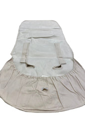 Gingham Beige Stroller Cover