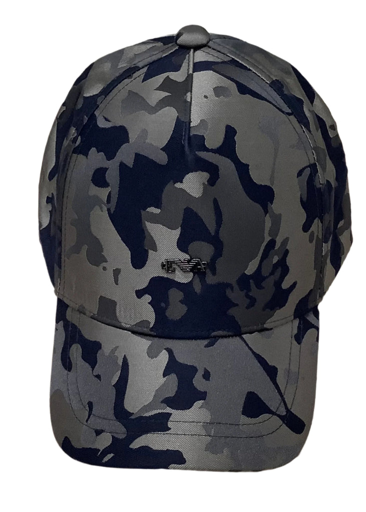 Navy Blue and Green Camouflage Baseball Hat – Bambini Squisiti