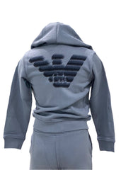 Back Embroidered Eagle Logo Tracksuit Set