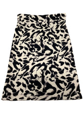 Patterned Pencil Skirt