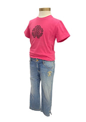 RC Girl Pink Top and Jeans Set