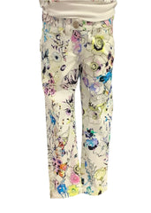 Multi Stylish Floral Print Trousers