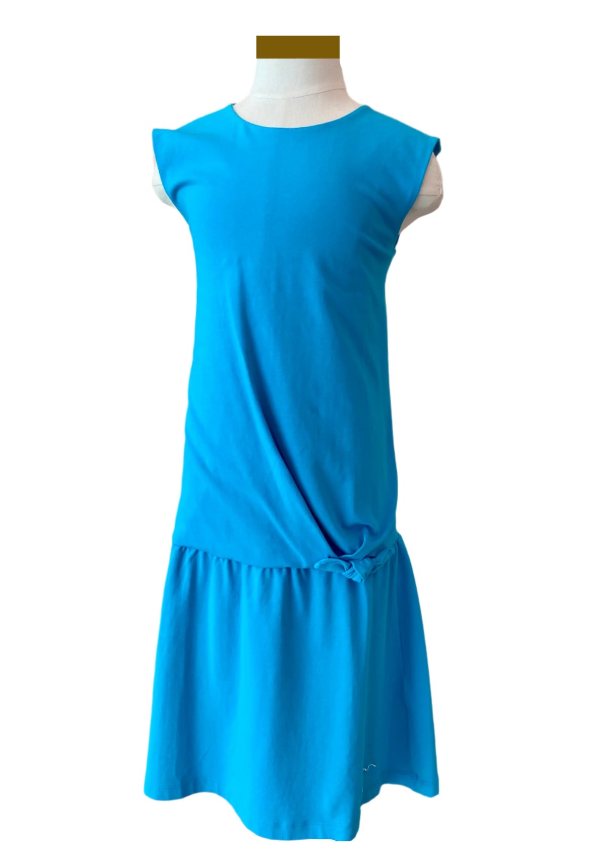 Stretchy Sleeveless Jersey Dress