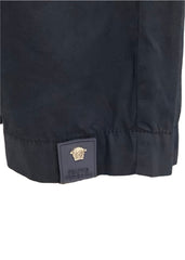 Navy Blue Young Versace Navy Blue Bermuda Shorts