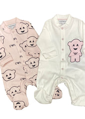 Manga Bear Babygrow Gift Set