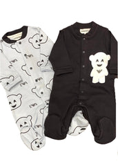 Manga Bear Babygrow Gift Set