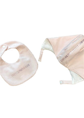 Double Padded Bonnet Cap and Bib Set