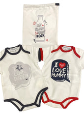 My Daddy and Mommy Rock Bodysuit Gift Set