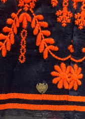 Embroidered Organza Skirt