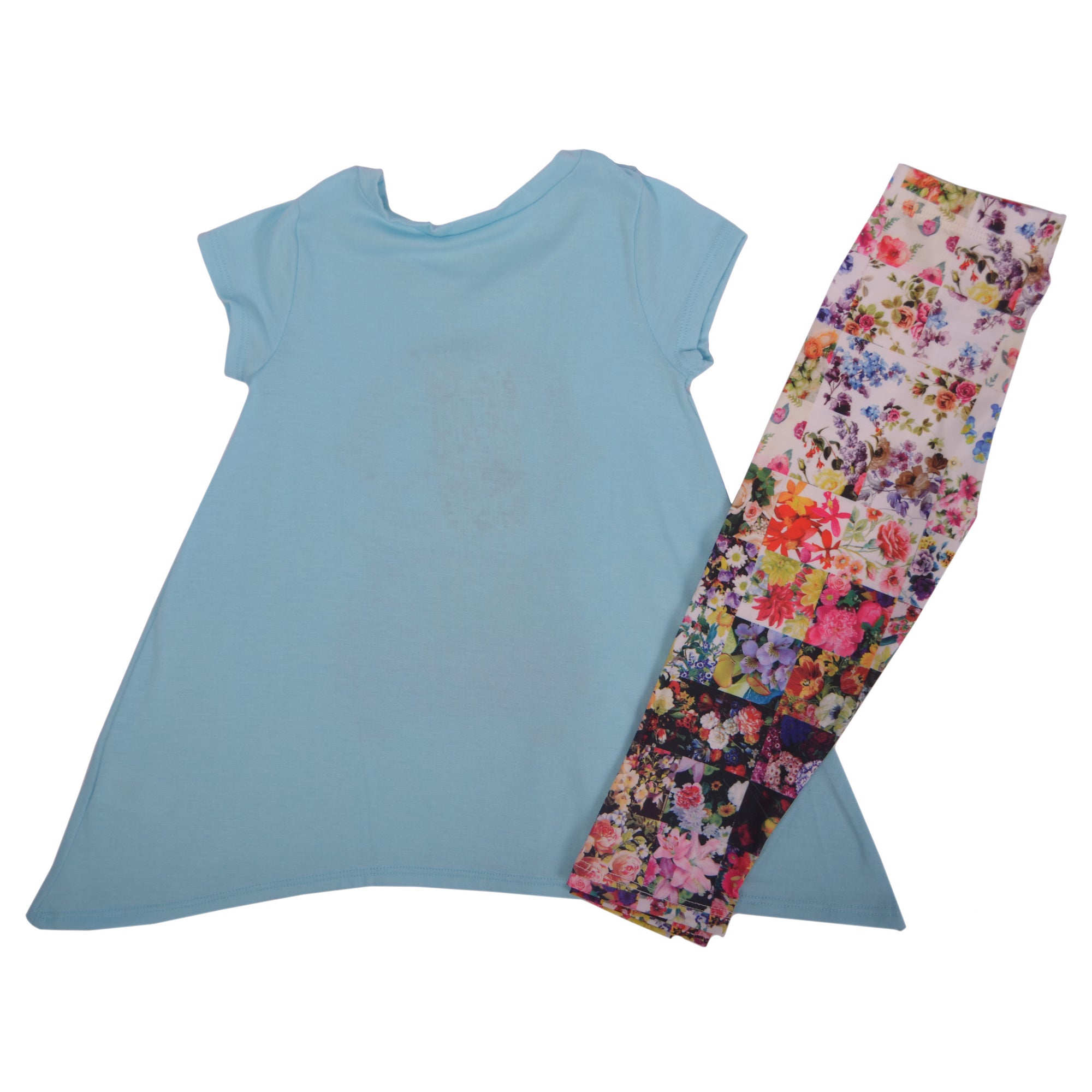 Multi Peace, Love and Pink Bug Leggings Set 3