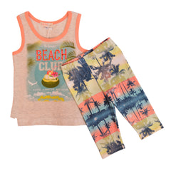 Multi Beach Club Outfit Leggings Set 3