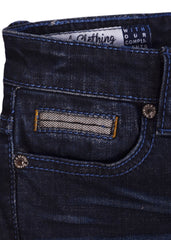 Blue Skinny Fit Denim Jeans 2