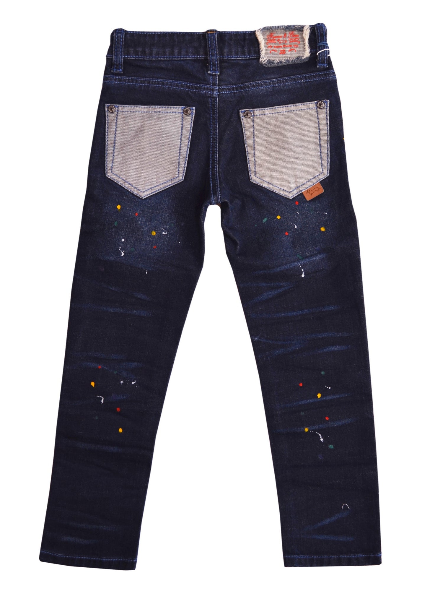 Blue Skinny Fit Denim Jeans 4