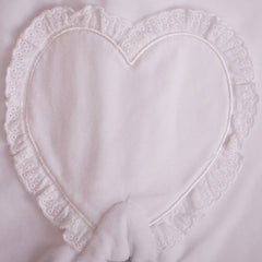 White White Velour with Lace Romper Babygrow 3