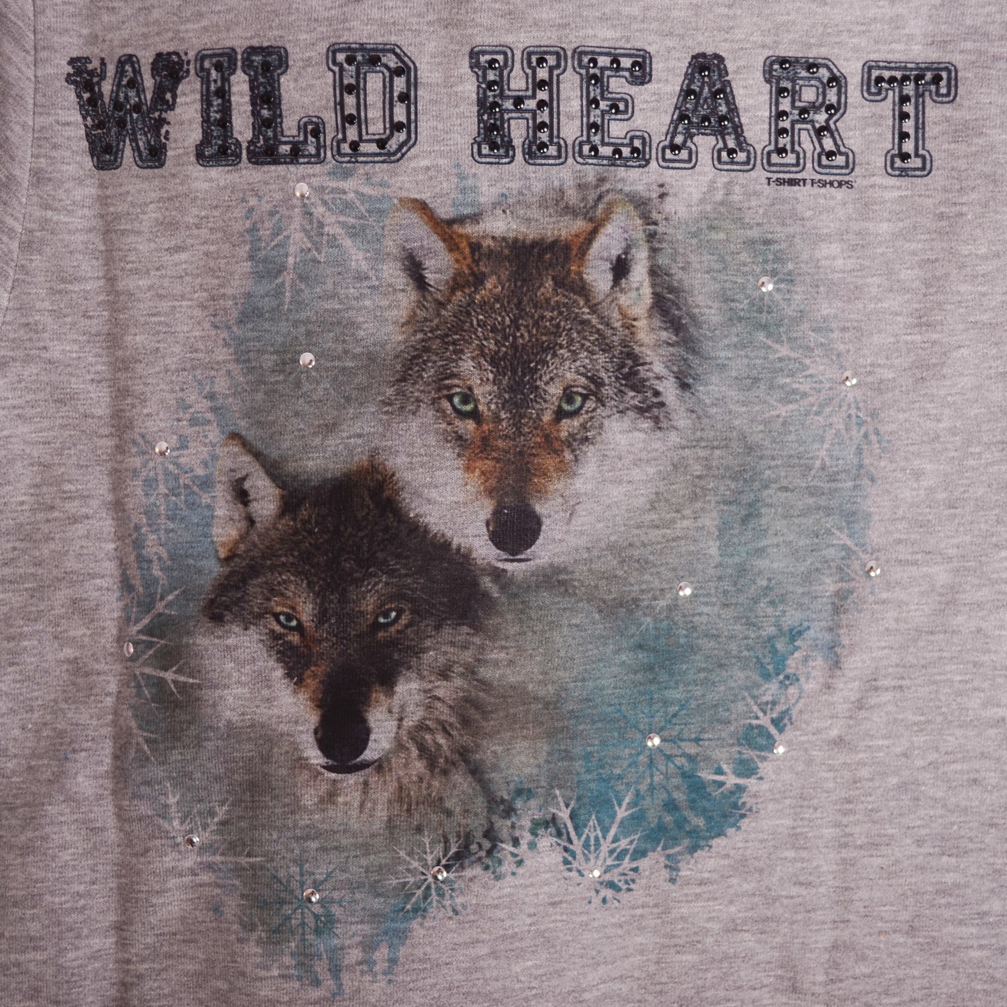 Navy Blue Gray Couple Wolf Jacket 3