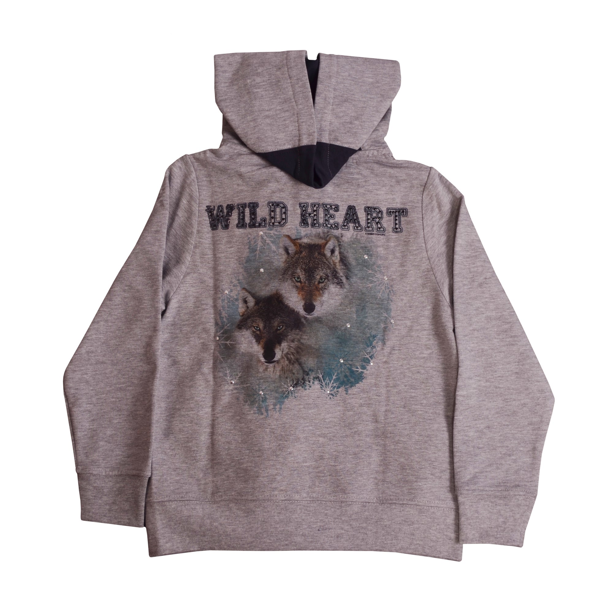 Navy Blue Gray Couple Wolf Jacket 4